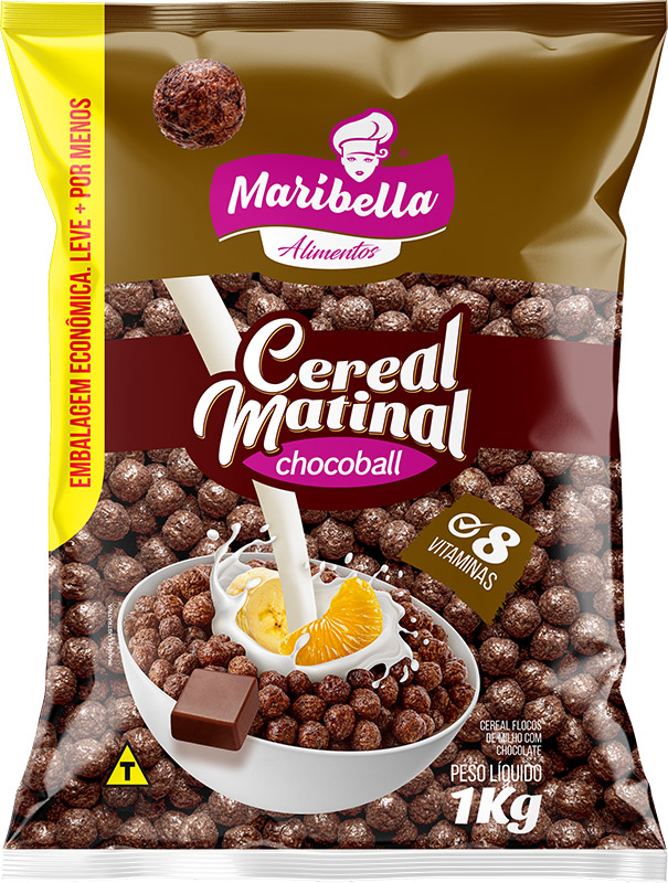 Cereal Matinal com Chocolate