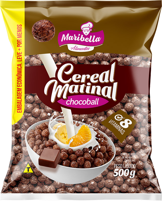 Cereal Matinal com Chocolate