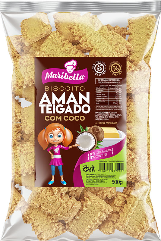 Biscoito Amanteigado com Coco